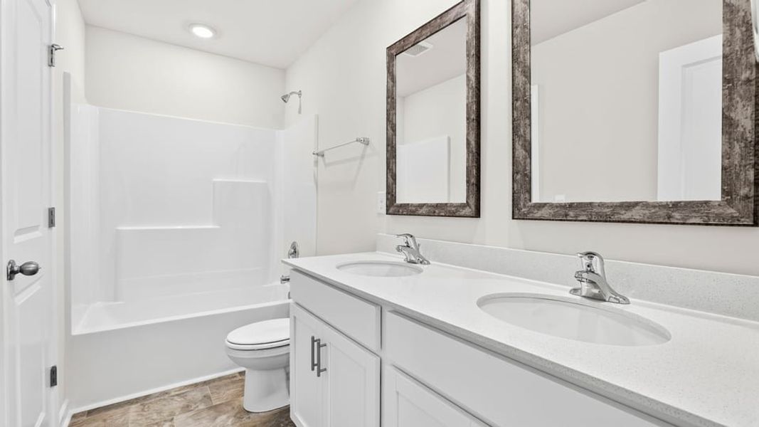 Furnished interior view inside a new home in Woodglen, Piedmont (Image 11).