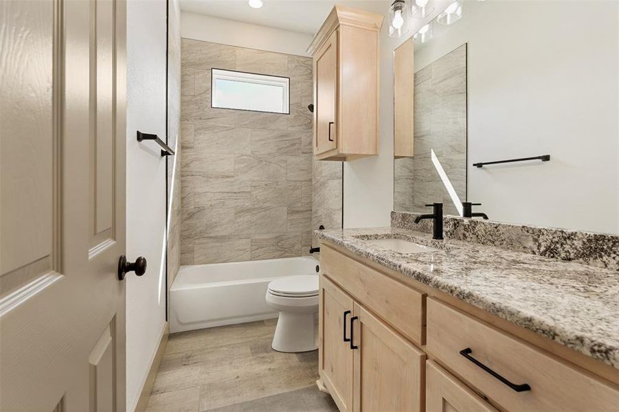 Furnished interior view inside a new home in , Star Harbor (Image 6).