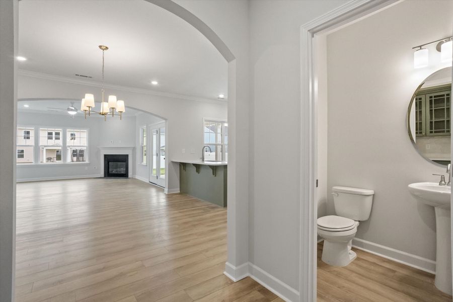 Spacious, unfurnished interior of a new home in Winston Ridge, Youngsville (Image 18).