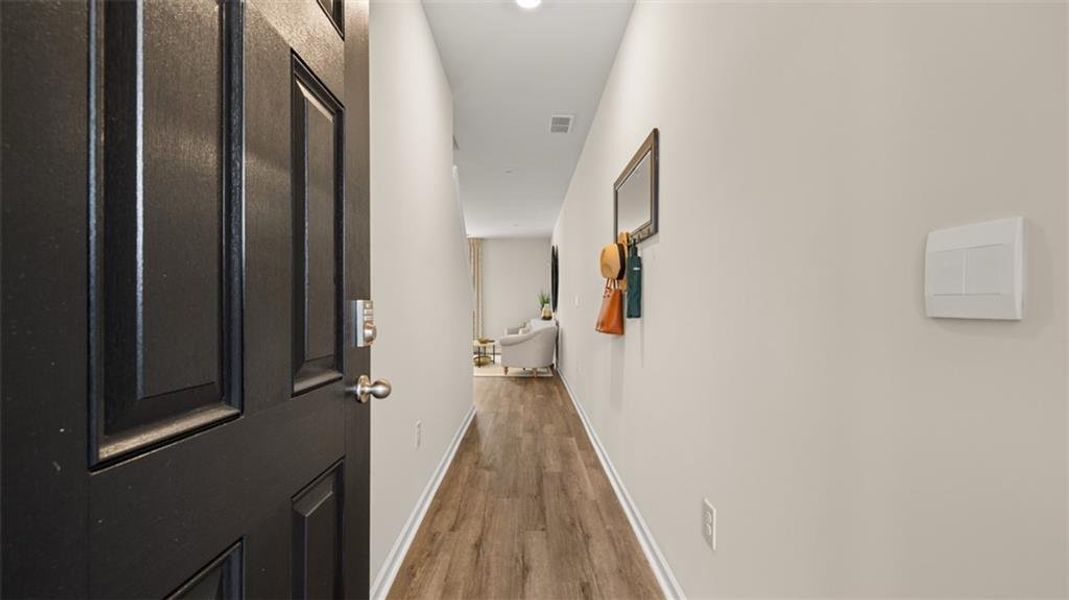 Furnished interior view inside a new home in Echo Glen, Stockbridge (Image 8).