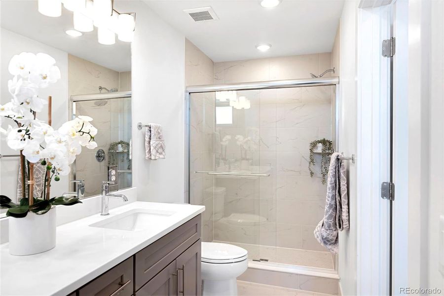 Furnished interior view inside a new home in , Denver (Image 17).