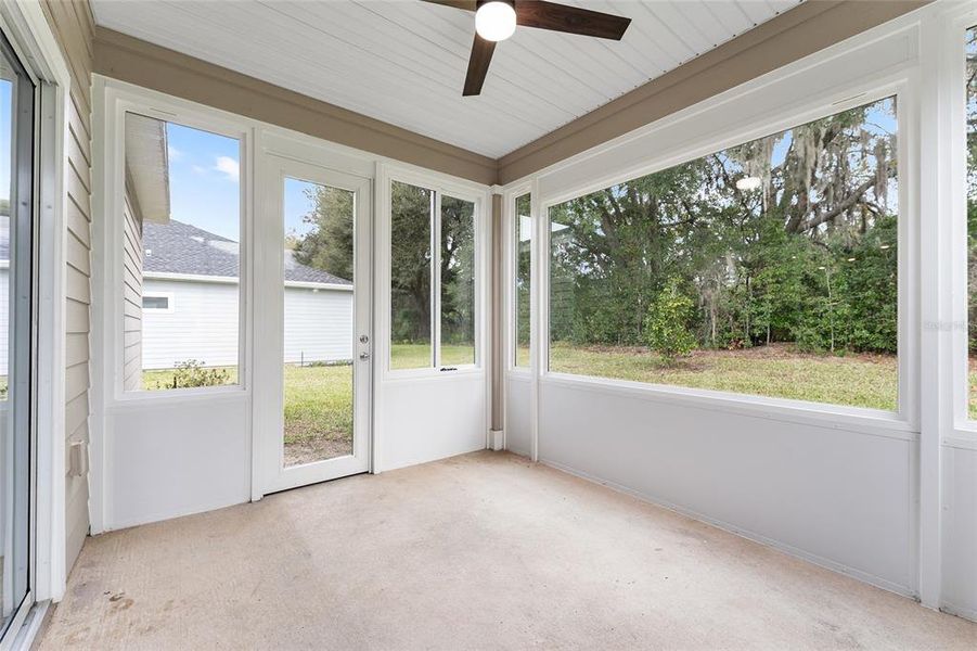 Exterior details and patio area of a home in Liberty Village: Liberty Village - Phase One, Ocala (Image 32).