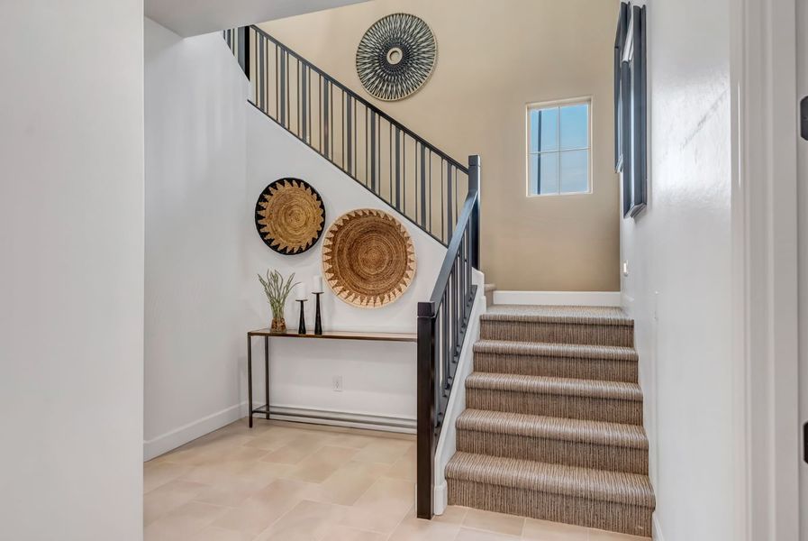 Furnished interior view inside a new home in Black Rock at Verrado, Litchfield Park (Image 22). Furnished interior view inside a new home in Black Rock at Verrado, Litchfield Park (Image 22).