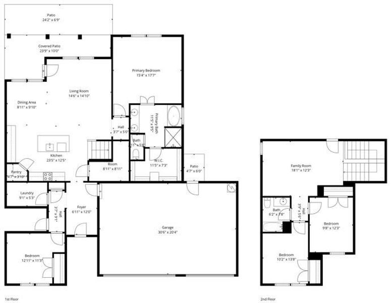 2D floor plan layout of this home in , Greenville, TX (Image 5).