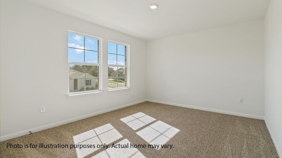 Representative unfurnished interior of a home built from the The Rosemont by D.R. Horton in Rosenbusch Ranch, Leander (Image 26).