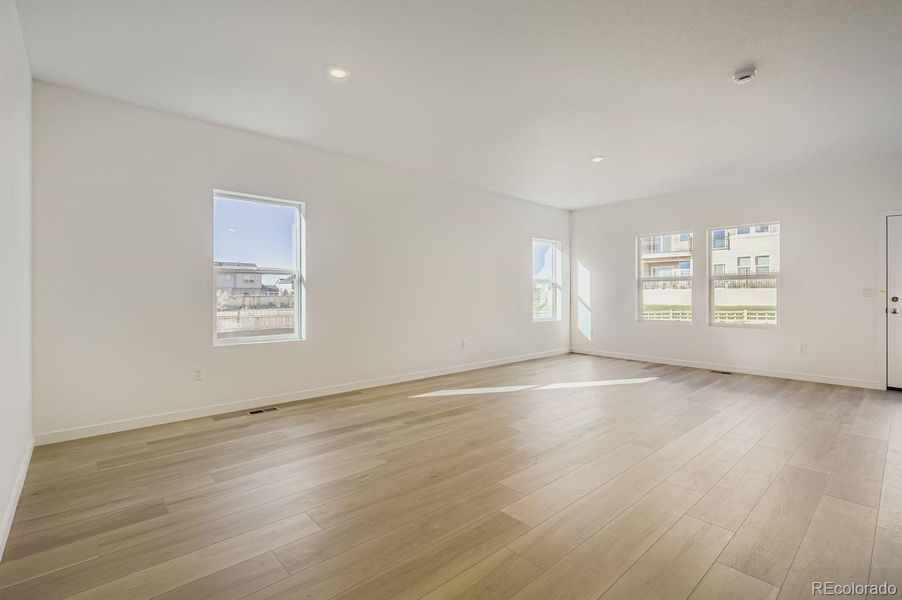 Spacious, unfurnished interior of a new home in Ledge Rock: The Petal Collection, Johnstown (Image 11).