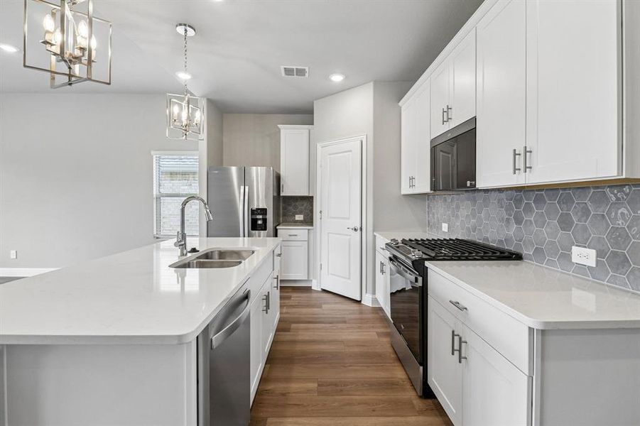 Photo is not of the actual home, but is an inspirational photo of builder’s model home and may depict options, furnishings, and/or decorator features that are not included.