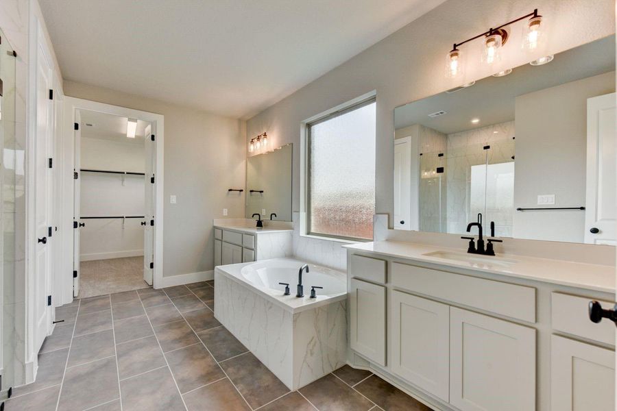 Garden Tub in Primary Bath - Representative Photo