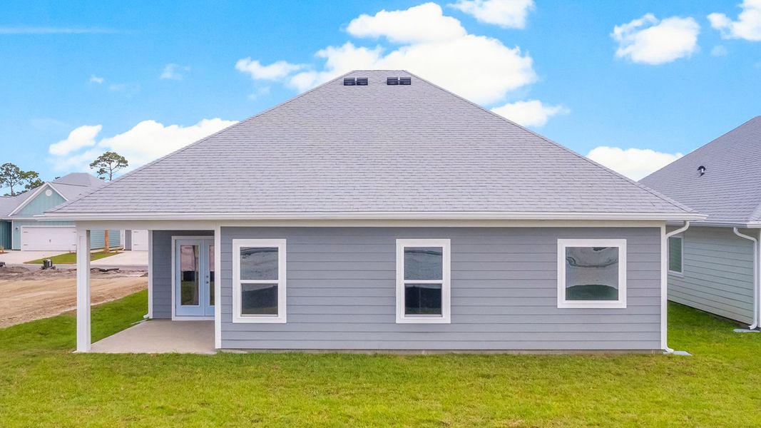 Representative exterior details of a home built from the The Kennedy by D.R. Horton in WindMark Beach, Port Saint Joe (Image 3). Representative exterior details of a home built from the The Kennedy by D.R. Horton in WindMark Beach, Port Saint Joe (Image 3).