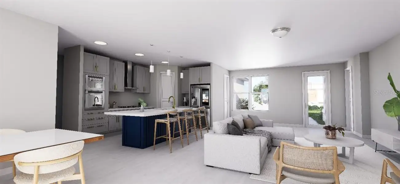 Furnished interior view inside a new home in , Ocala (Image 4).