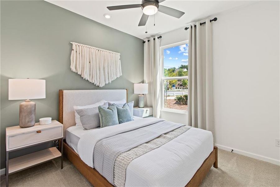 Furnished interior view inside a new home in Del Webb at Lake Oconee, Greensboro (Image 9).