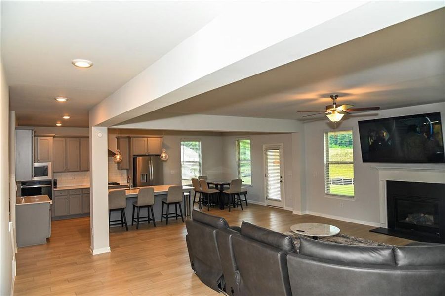 Furnished interior view inside a new home in , Stockbridge (Image 83).