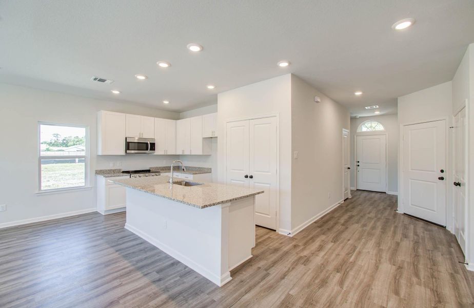 Furnished interior view inside a new home in , Houston (Image 4). Furnished interior view inside a new home in , Houston (Image 4).
