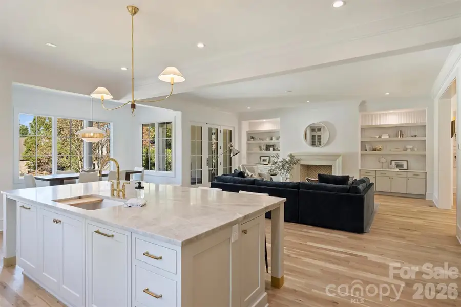 Furnished interior view inside a new home in , Charlotte (Image 11).