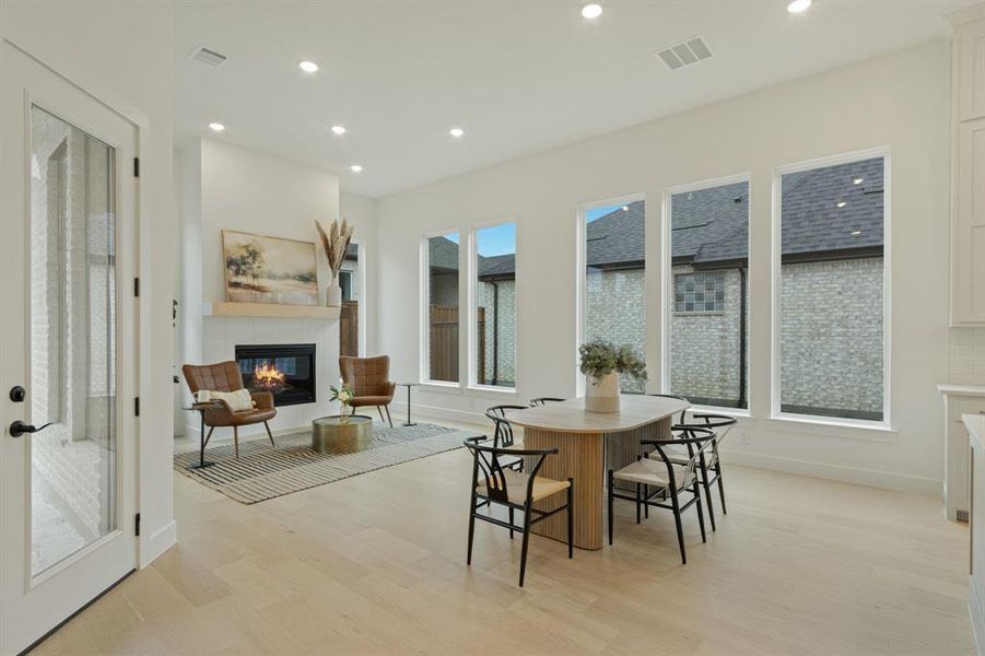 Furnished interior view inside a new home in , Prosper (Image 14). Furnished interior view inside a new home in , Prosper (Image 14).