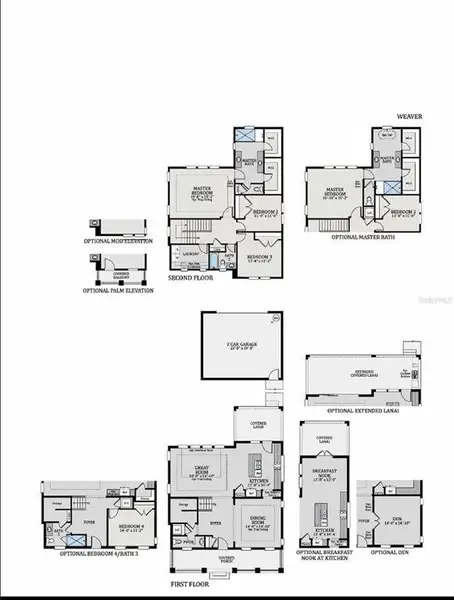 2D floor plan layout of this home in , St. Cloud, FL (Image 3). 2D floor plan layout of this home in , St. Cloud, FL (Image 3).
