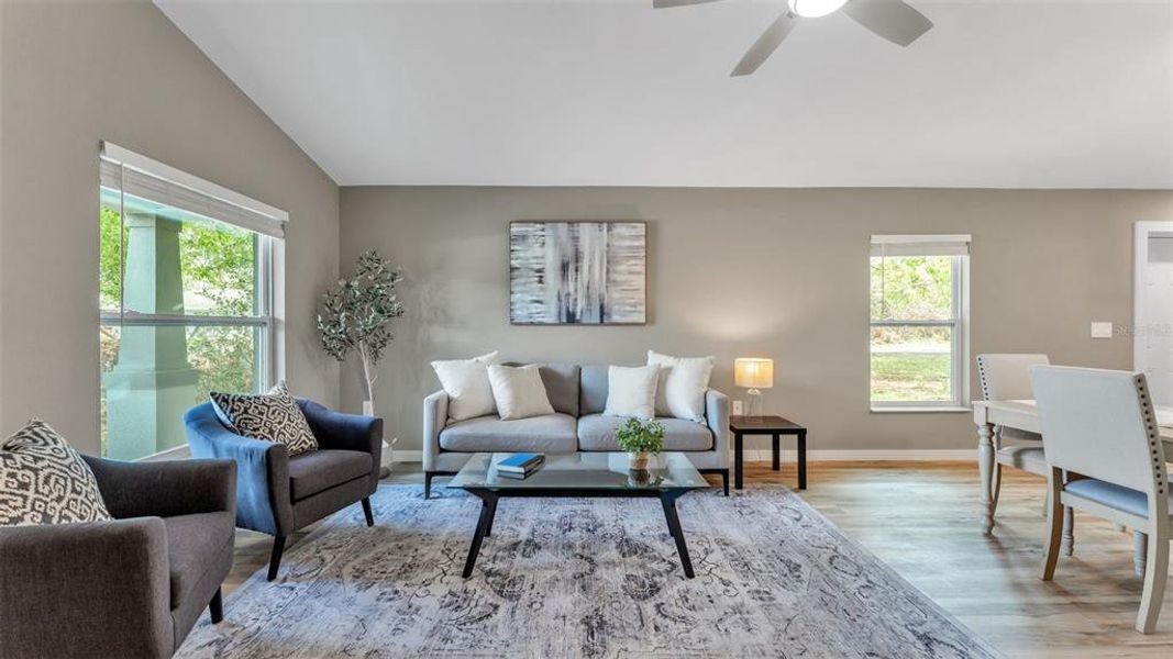 Furnished interior view inside a new home in , Bartow (Image 4). Furnished interior view inside a new home in , Bartow (Image 4).