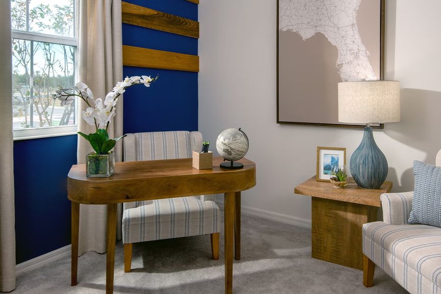 Representative furnished interior of a home built from the Jackson by Park Square Residential in Brixton, St. Cloud (Image 8).