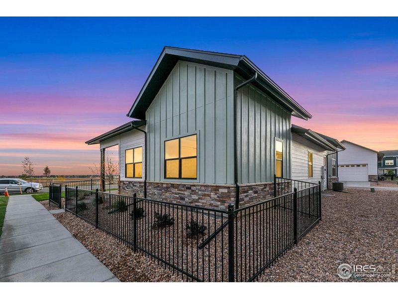 Exterior details and patio area of a home in , Fort Collins (Image 21).