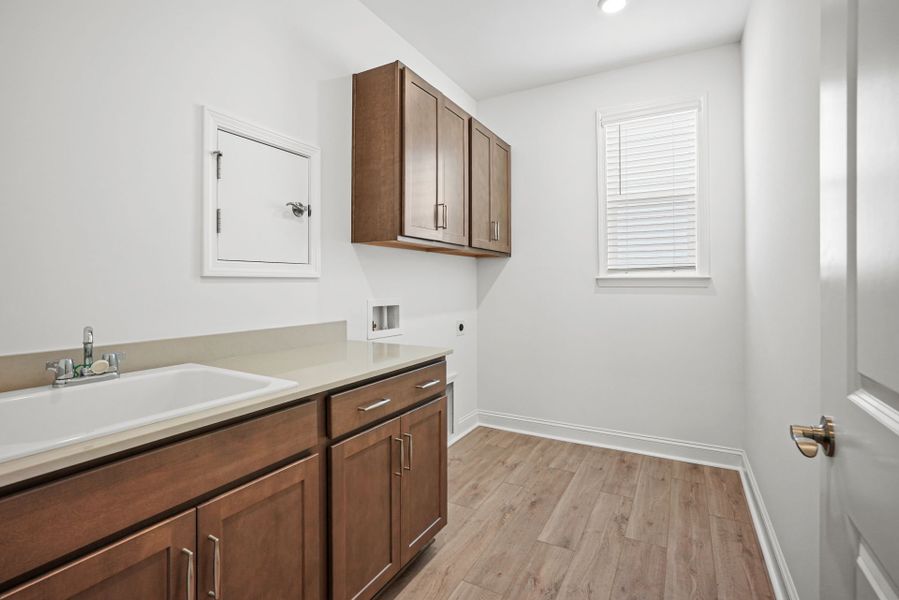 Furnished interior view inside a new home in Carolina Riverside, Belmont (Image 55).
