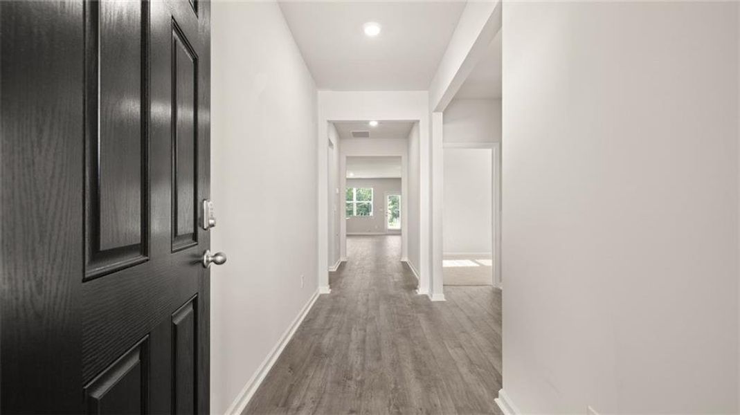 Spacious, unfurnished interior of a new home in The Preserve at Agricultural Village, Perry (Image 10).