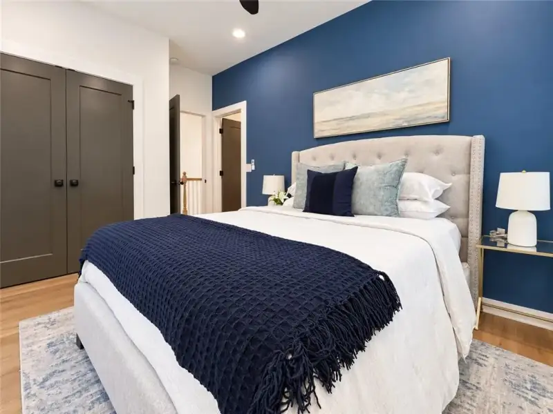 Furnished interior view inside a new home in , Atlanta (Image 4).