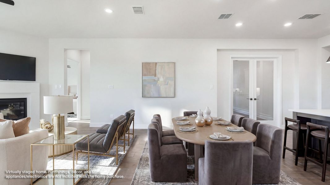 Furnished interior view inside a new home in Lakewood Village, Lakewood Village (Image 7). Furnished interior view inside a new home in Lakewood Village, Lakewood Village (Image 7).
