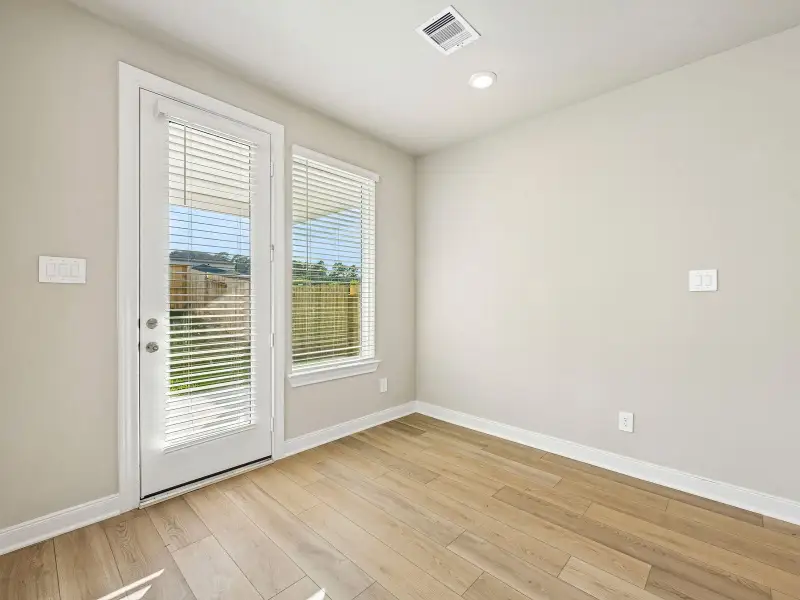 Spacious, unfurnished interior of a new home in Pine Lake Cove - Classic Series, Montgomery (Image 12). Spacious, unfurnished interior of a new home in Pine Lake Cove - Classic Series, Montgomery (Image 12).