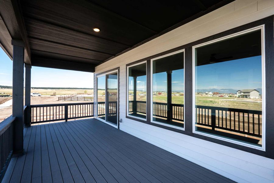Representative unfurnished interior of a home built from the The Glisen by David Weekley Homes in Wolf Ranch - Enclave Collection, Colorado Springs (Image 12).