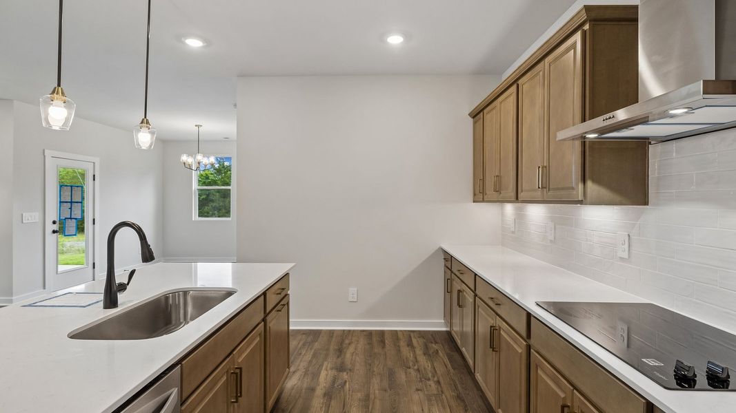 Furnished interior view inside a new home in Reserve at Hickory Ridge, Columbia (Image 12).