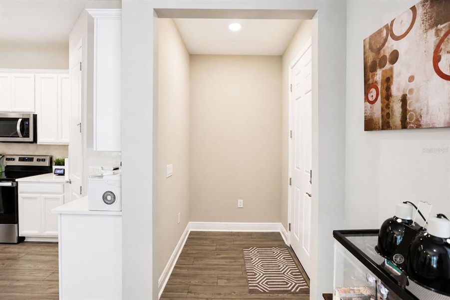 Furnished interior view inside a new home in Highland Ridge, Winter Garden (Image 17).