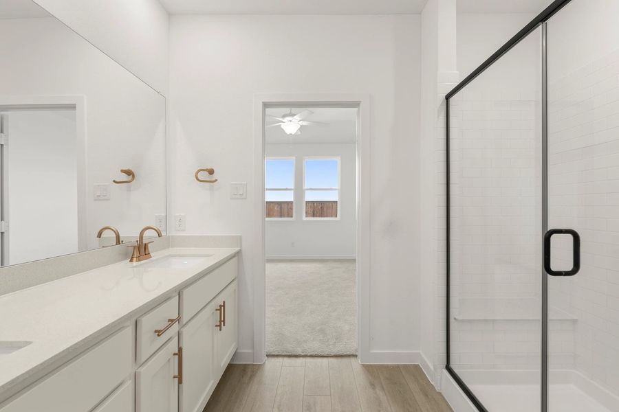 Primary Bathroom featuring the Serene Collection