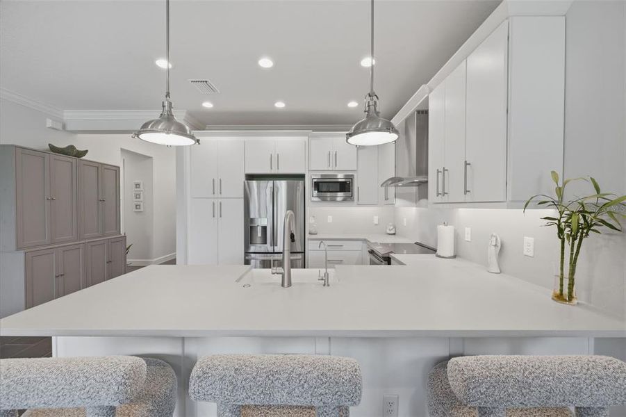 Furnished interior view inside a new home in , Wesley Chapel (Image 16).