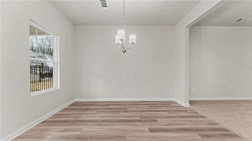 Spacious, unfurnished interior of a new home in Castleberry Pointe, Dawsonville (Image 13). Spacious, unfurnished interior of a new home in Castleberry Pointe, Dawsonville (Image 13).