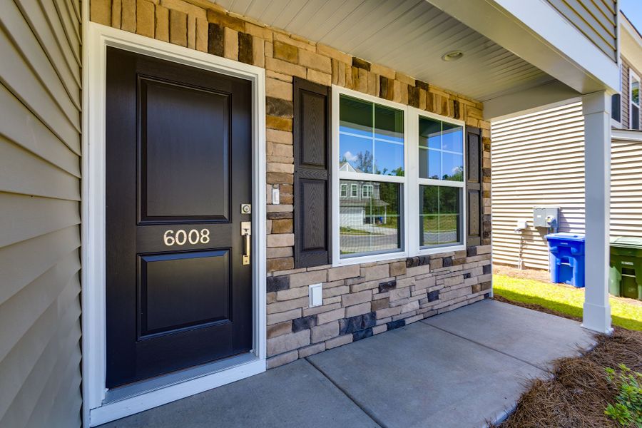 Exterior details and patio area of a home in Ellington, Elgin (Image 23).