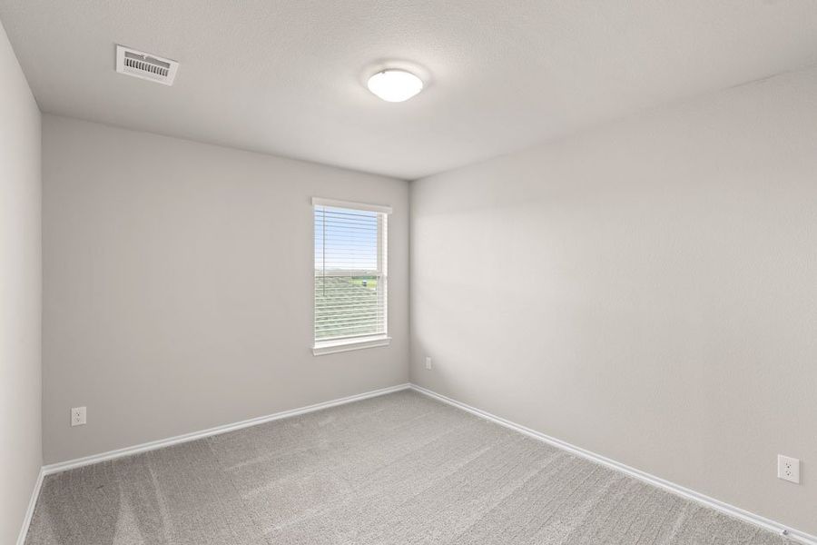 Representative exterior photo of a completed home built from the Willow by Impression Homes in Creekside Ranch, Blue Ridge, TX (Image 20).