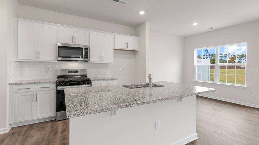 Furnished interior view inside a new home in Brightwood Farm, Whitsett (Image 5).