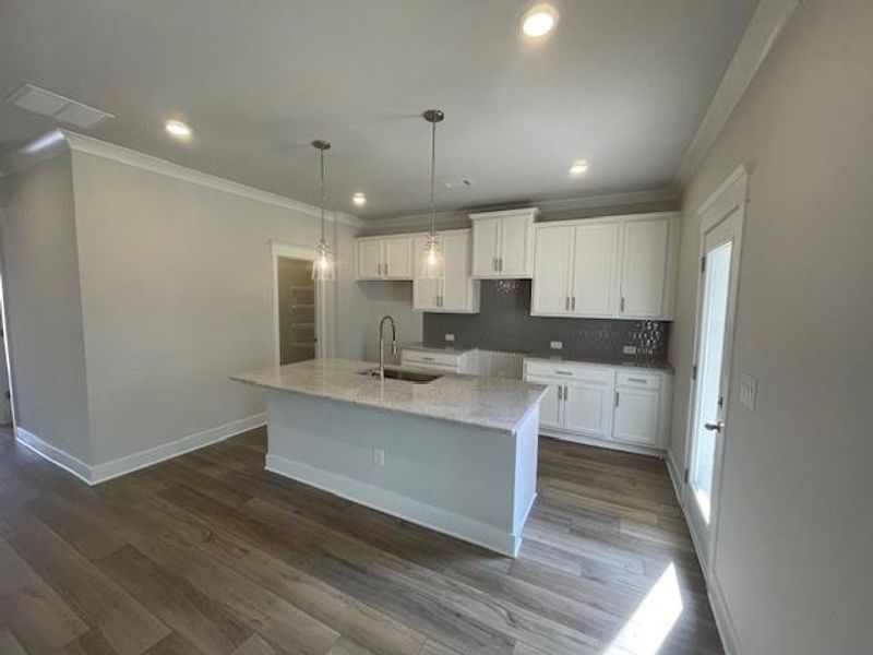 Furnished interior view inside a new home in Ponderosa Farms Estates, Gainesville (Image 10).