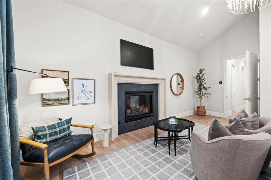 Furnished interior view inside a new home in , Copper Canyon (Image 11). Furnished interior view inside a new home in , Copper Canyon (Image 11).