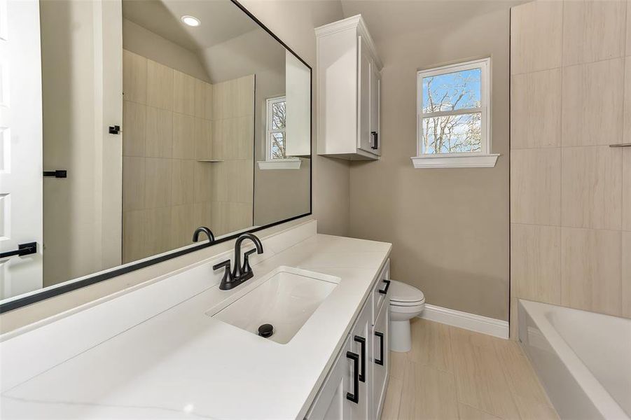 Furnished interior view inside a new home in , Poolville (Image 12).