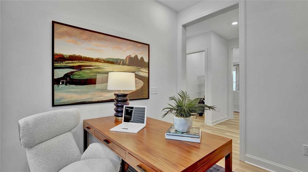 Furnished interior view inside a new home in , Deland (Image 20).