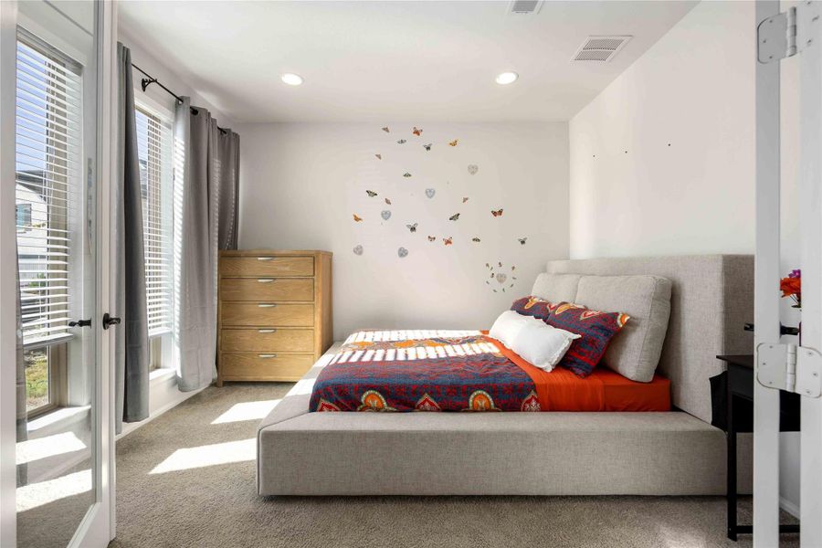 Library/Office used as a bedroom