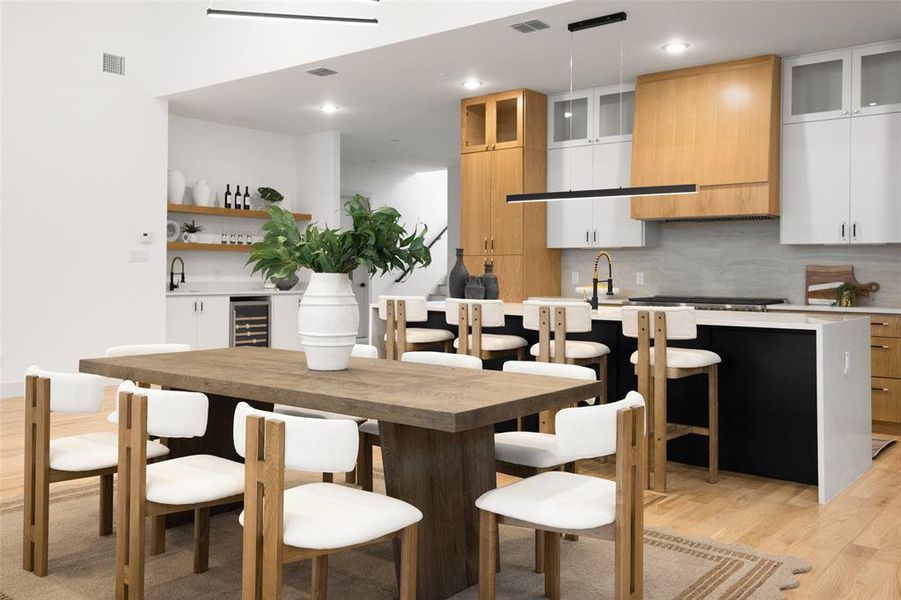 Furnished interior view inside a new home in , Dallas (Image 6). Furnished interior view inside a new home in , Dallas (Image 6).