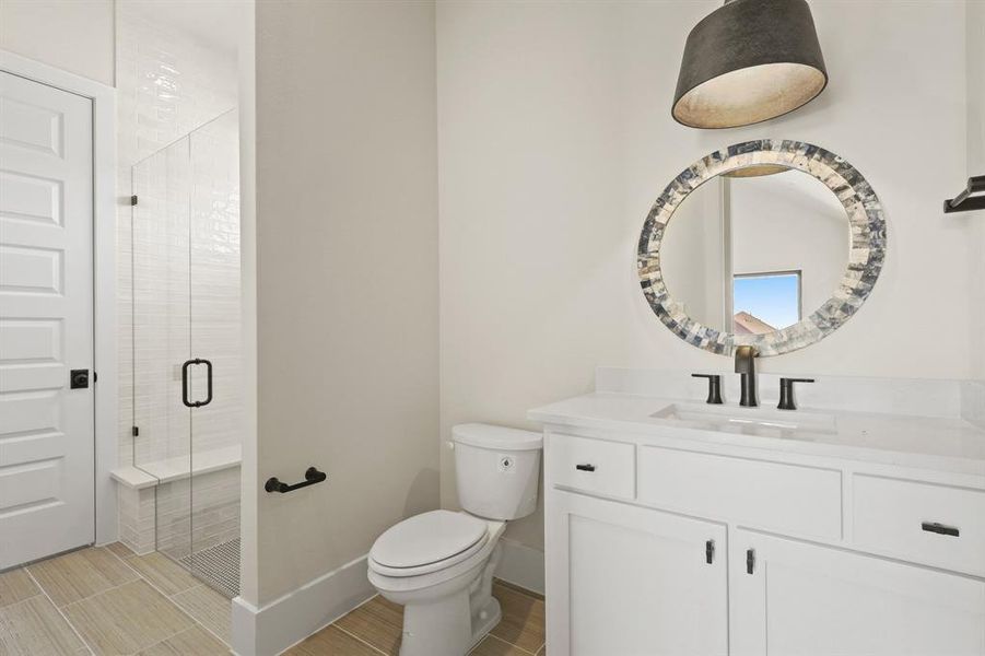 Furnished interior view inside a new home in Dean Farms, Lucas (Image 7).