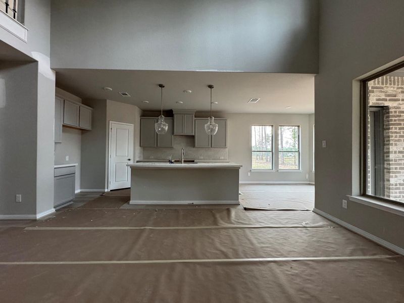 In-progress construction of a new home in Two Step Farm, Montgomery, TX (Image 16).