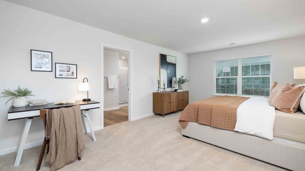 Furnished interior view inside a new home in The Hamptons at Hickory, Hickory (Image 22).