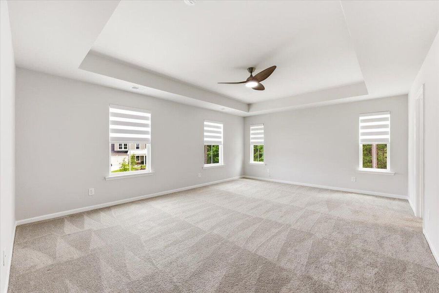 Spacious, unfurnished interior of a new home in Limehouse Village: Arbor Series, Summerville (Image 55).