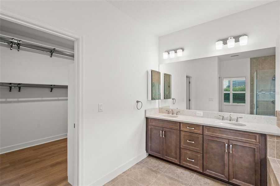 Furnished interior view inside a new home in , Bradenton (Image 9). Furnished interior view inside a new home in , Bradenton (Image 9).