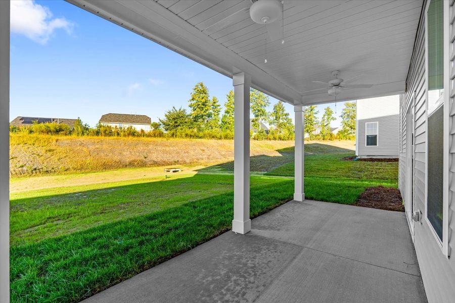 Exterior details and patio area of a home in Rogers Spring, Graham (Image 3).