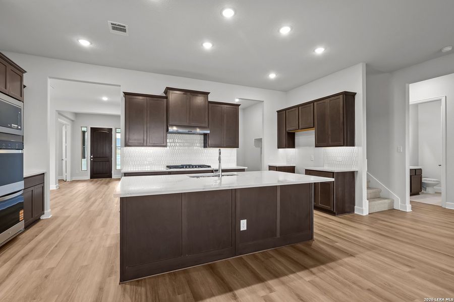 Furnished interior view inside a new home in Homestead 75', Schertz (Image 12). Furnished interior view inside a new home in Homestead 75', Schertz (Image 12).